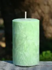 200hr JUNIPER BERRIES Scented Natural ECO CANDLE with Cotton Wicks GREEN RED