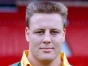 Glenn Lazarus of Australia rugby league, circa 1994 - Old Photo
