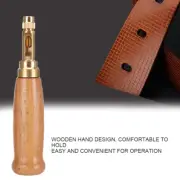 Wooden Handle Leather Strap Punching Tool Watch Repairing Processing Accesso WPD