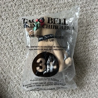 New Taco Bell I Think I'm in Love Talking Chihuahua Dog - Tested Working