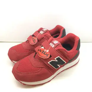 NB 574童鞋 KIDS 魔鬼氈 寬楦 男童運動鞋 女童 中童 布鞋 兒童休閒鞋 new balance 紐巴倫 紅