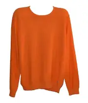 Gaudi Men's Long Sleeve Knitted Orange Sweater Size 2XL NEW