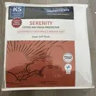 KS KingSingle Protect-ABed Serenity Mattress Protector Breathable Waterproof New