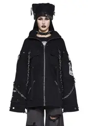 [Widow] Hardcore Heavy Metal Trucker Jacket