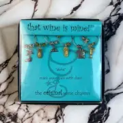Wine Glass Charms "Aloha" Collector Set of 6