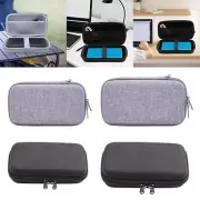 Power Bank Hard Case Holder Data Cable Storage Bag Shockproof Electronic