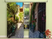 3D House Flower 43 Blockout Photo Curtain Print Curtains Drapes Fabric Window AU