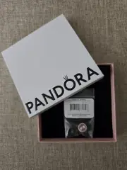 Pandora Radiant Hearts Sparkling Lavender Rose Gold Charm 781725LCZ