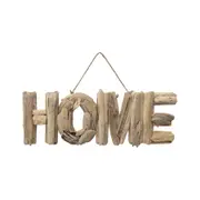 Hand-Made Driftwood 'Home' Wall Art 44x3cm