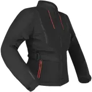 Monaco Mesh WP Women Black Textile Jacket