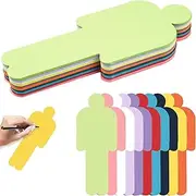 YUNYU Presentation Card Set - 150 Blank Flashcards in 10 Colours | Premium Paper Flashcards for Office, School & Teaching Supplies