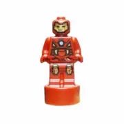 LEGO NEW Minifigure Utensil Iron Man Statuette Trophy Dark Red Tony Stark Marvel