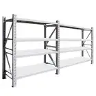 2M x 4M x 0.5M 1600kg Garage Shelving Long Span Steel Warehouse Longspan Storage