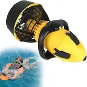 Electric Water Scooter, Stable Handle Designed for Younger Recreational Divers and Snorkelers Underwater Fun Has Never Been So Easy,Lead-acidbattery