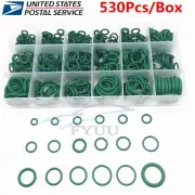 530Pcs Car R134a O-Ring A/C System Air Conditioning Repair Rubber Seals Kit -USA (for: Toyota)