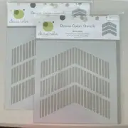 Devine Color Reusable Stencils Chevron Print 2-Pack