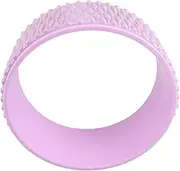 Mikinona Yoga Wheel for Stretching and Posture Improvement Eva Padding for Back Massage Portable Yoga Roller for Muscle Relief and Strength Training