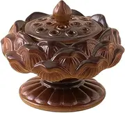 LKLKO Ceramic Flower Shape Garlic Keeper with Breathable Lid Garlic Holder, Countertop Garlic Jar for Organizing, Garlic Storage Keep Your Garlic Cloves Fresh Longer