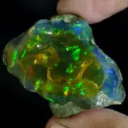 39.30 Carat ETHIOPIAN Opal Welo Rough Natural AAA Cutting Grade 25X31X08 MM
