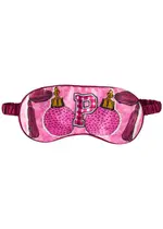 Jessica Russell Flint P Is For Perfume Silk eye Mask - Pink ONE SIZE
