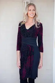 Overlay Dress--BOOR-W153501