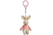 Beatrix Potter Peter Rabbit Flopsy Jiggler Attachable Soft Toy