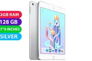 Apple iPad Mini 4 Wifi (128GB, Silver) - Refurbished (Excellent)