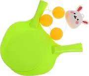 Generic 1Set Indoor Table Tennis Training Kit of Hanging Table Tennis for Skill Development Practical and Durable Outdoor Indoor Use for Boys