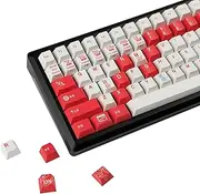 YMDK Genius Operator Theme 151 Keys PBT Dye Sub Cherry Profile Keycap Custom Keycaps for MX Mechanical Keyboard