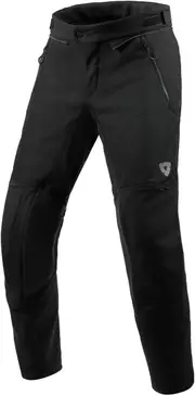 Revit Tectonic H2O waterproof Motorcycle Textile Pants, black, Size XL for Men