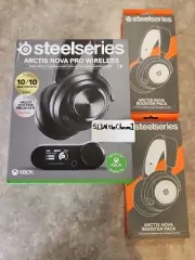 ARCTIS NOVA PRO ✅️ WIRELESS GAMING HEADSET for XBOX X/S, PS5/PS4, ETC. & Booster