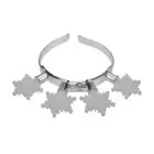 Light Up Hair Hoop Christmas Snowflake Headband LED Hairband Cartoon Glowing Toy