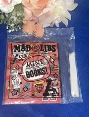 Arby's kids meal toy Mad Libs Mini Book Cool Jobs NIP