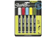 Sharpie: Chalk Wet Erase Marker - Medium Assorted Colours (Pack of 5)