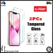 2X Tempered Glass Screen Protector For iPhone 16 15 14 13 12 11 Pro Max 8 PLUS