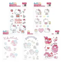 在飛比找momo購物網優惠-【小禮堂】Sanrio 三麗鷗 布製品專用熱轉印貼 - 角色