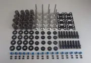 CHEVROLET HEAD KIT VALVES LOCKS SPRINGS RETAINERS GUIDE PLATES STUDS 7/16 SEALS