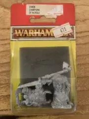 Warhammer Champions Of Nurgle Blister Sealed Rare NOS OOP