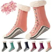 [Generic] 2025 New Ultra-Thick Cashmere Slipper Home Socks, Cashmere Socks for Women, Cashmere Slipper Socks for Women
