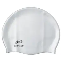 在飛比找PChome24h購物優惠-聖手牌★灰色矽膠泳帽 (A35001-15)