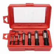 1Set 8Pcs Screw Extractor Set Damaged Nut Bolt Stud Remover Tool Kit