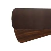 Quorum Type 5-60 Semi Square Fan Blades, Oiled Bronze/Walnut - 6058624125