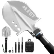 Survival Shovel - The Ultimate 18-in-1 Camping Shovel for Hiking, Overlanding...