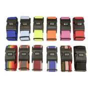 Luggage Strap Code Password Travel Suitcase Secure Lock Safe Nylon Packing Belt
