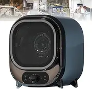Small Tumble Dryer, Portable Condenser Tumble Dryer, Compact Vented Tumble Dryer, 0.8kg Load Capacity, Mini Spin Dryer for Counter Top or Wall Mounted Use