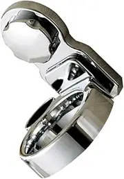 IWOWHERO Dryer Holder Wall-mounted Cup Hair Dryer Storage Rack Holder Rack Multifunctional Silver Easy to Install
