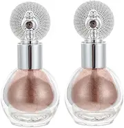 HONMEET Set of 2 Glitter Sprays Makeup Powder Sprayer Glossy Powder for Hair for Events