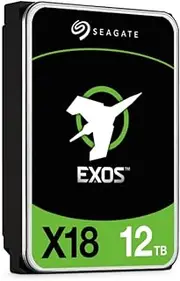 Seagate Exos X18 Enterprise 12TB 512e/4Kn 3.5in SATA HDD ST12000NM000J