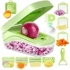Vegetable Chopper with Container - Mandoline Slicer for Veggies, Onions, Frui...