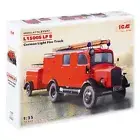L1500S LF 8 German light fire truck ICM 35527 Plastic model car kit Scale 1:35